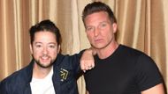 General Hospital's Bradford Anderson and Steve Burton smiling. | Image Source: JPI